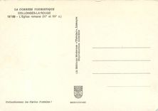 CPM La Correze Touristique Collonges la Rouge L'Eglise romane (XIe et XVe s)