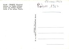 CPM Orange (Vaucluse) Interieur du Theatre Antique