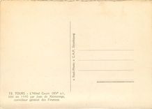 CPM Tours l'Hotel Gouin (XVes) bati en 1440 par Jean de Xainciogs controleur general des finances