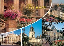 CPM Ancienne capitale du Duche de Bretagne Rennes (nom Bretogne Roazon)