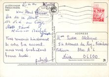 CPM La Cote d'Azur French Riviera Nice