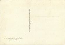 CPM Bordeaux Jardin Public Les nouvelles Terrasses