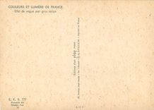 CPM Couleurs et Lumiere de France Effet de vague par gros temps