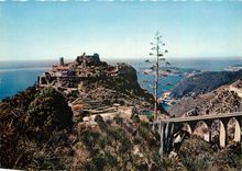 CPM Reflets de la cote d'Azur le vieux village d'Eze (A M)