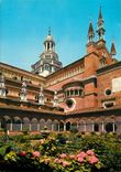 CPM Certosa Di Pavia Le Tiborio vu du petit Cloitre