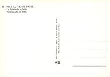 REPRO Nice au Temps Passe le palais de la jetee Promenade en 1905