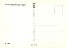 CPM Morzine (Haute Savoie) Alt de 1000 a 2000 m