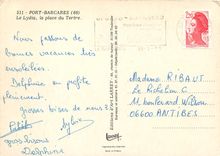 CPM Port Barcares Le Lydia La Place du Tertre