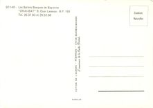 CPM Les Ballets Basques de Bayonne Orai Bat Quai Lessaps Folklore