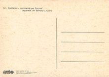 CPM La Confiance Commande par Surcouf (aquarelle de Bernad Louviot) Bateau