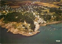 CPM La Bretagne Pittoresque a l'embouchure de l'Aven Port Manech en Nevez le pPort la Pointe d'Ar Br