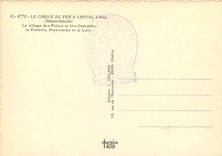 CPM Le Cirque du Fer a Cheval a Sixt (Haute Savoie) Le village des Pellys et les Cascades