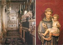 CPM Padova Basilique di S Antonio Tombe du Saint Scupture du Saint