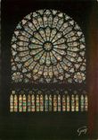 CPM Paris et Ses merveilles la cathedrale Notre Dame la rose nord