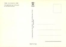 CPM Cannes Vue generale sur le Surquet et un coin du Port