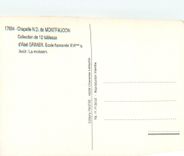 CPM Chapelle N D de Montfaucon d'Abel Grimer Ecole flamande XVIe s aout la Moisson