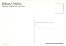 CPM San Martino al Cimino salvatoe Mundi (verso) (1649 50)