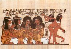 CPM Tomb of Nebamum royal scuptor under Amenophis