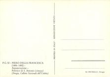 CPM Piero Della Francesca (1406 1492) Annunciazione