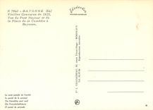 CPM Bayonne en 1835 le Pont Mayour