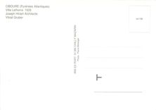 CPM Ciboure (Pyrenees atlantiques) Villa Leihorra 1928 Joseph Hiriart architecte vitrail Gruber