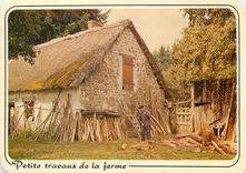 CPM Petits travaux de la ferme