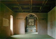 CPM Abbazia di Fossanova sec XII salle et chapelle de St Tommaso