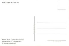 CPM Miniature Dantesche Piazza firenze Roma