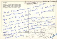 CPM Pistoia Eglise de St Andre Chaire de Giovanni Pisano