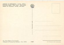 CPM Abbazia di Fossanova Lavabo XIIIsec abbaye de Fossanova Lavabo XIIIs