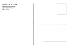 CPM Duomo di Modena L'Ultima Cena Anselmo da Campionesi (sec XIII)