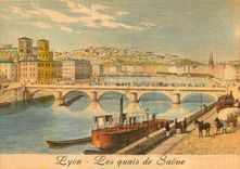 CPM Lyon les Quais de Saone