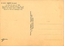 CPM Vue de la ville de Lyon en 1650 dessinee et gravee par Jeannes Brevet