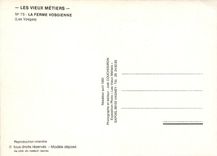 CPM Les Vieux Metiers la ferme vosgienne (Les Vosges)