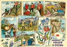 CPM Tourisme Pyreneen vacances en Vallee d'Ossau