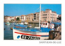CPM Saint Jean de Luz (Pyrenees Atl) Le Port Bateau de peche