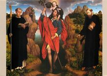 CPM Jan Memling (+1494)Le Triptyque Moreel