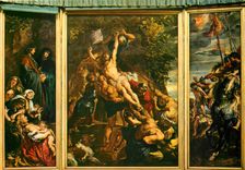 CPM Antwerpen O Ll'Erection de la crois