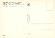 CPM Anvers la descente de croix de P P Rubens