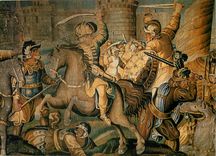 CPM Chateau de Gramont (T et Gar) Aile Renaissance Tapisserie XVIIe s