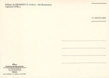 CPM Chateau de Gramont (T et Gar) Aile Renaissance Tapisserie XVIIe s
