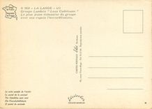 CPM La Lande Groupe Landais Lous Cadetouns 