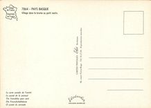 CPM Pays basque Village dans la brume au petit matin 