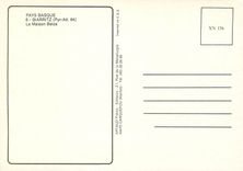 CPM Pays Basque Biarritz Pyr Atl La Maison Belza 