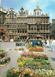 CPM Brussels Grand Place et Marche aux fleurs 