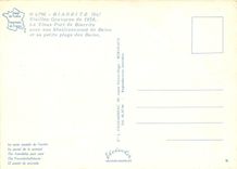 CPM Biarritz Vieilles Gravures de 1858 