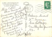 CPM Le celebre danseur Basque Pays Basque Vieilles Gravures Basques 