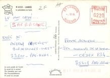 CPM Landes La palombiere en foret 