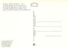 CPM Bayonne Vieilles Gravures du 18e siecle 