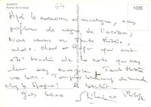 CPM Biarritz Rocher de la Vierge 